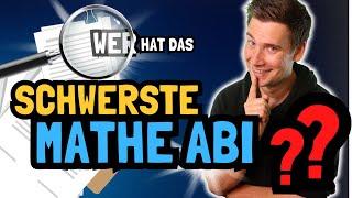 Wer hat das schwierigste Mathe Abi ???  komplette Analyse