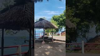 Bersantai menikmati asrinya laut di desa di Bali beautiful beach #bali  #beautifulvillage #beach