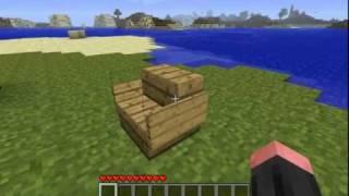 Minecraft How to make a chair