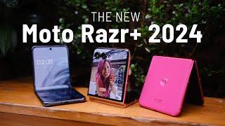 Moto Razr+ 2024 HOT PINK unboxing & first look