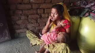 new Desi girl breastfeeding vlog  new breastfeeding vlog 2024  Indian Village 