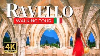 Escape to Ravello  Italys Most Beautiful View of Villa Rufolo  4k