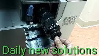 Resolve Error Empty ink in canon imagerunner 2525 #dailynewsolutions #canon #best #daily