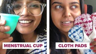 Women Try Sustainable Period Products Ft. Rega & Aishwarya