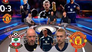 MOTD Southampton vs Man United 0-3 Review Man UTDs Performance Fantastic  All Interview Analysis