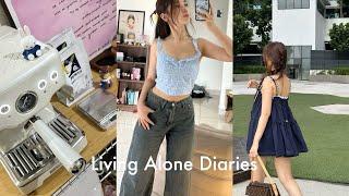 living alone diaries ∙ home improvements unboxing haul coffee corner