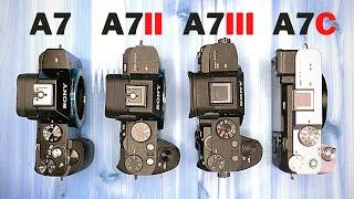 Sony A7 vs A7II vs A7III vs A7C A Buying Guide