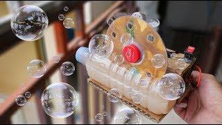 A Bubble Maker Machine with DC Motor - Homemade DIY