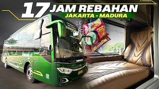 TIKETNYA SETENGAH JUTA DAPAT APA SAJA NIH⁉️Trip Jakarta - Madura with Pandawa 87 Sleeper Bus