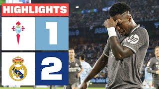 RC CELTA 1 - 2 REAL MADRID  HIGHLIGHTS LALIGA EA SPORTS