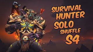 Survival Hunter PvP Solo Shuffle Dragonflight s4 Arena