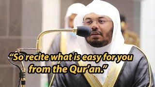 Surah Al-Muzzammil  Sheikh Yasser Dossary  Beautiful Quran Reciation