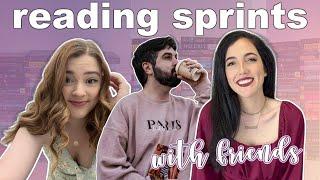 Reading Sprints with Gavin and Katie 