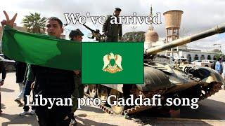 Weve Arrived — Libyan pro-Gaddafi song  English & Arabic Sub