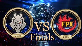 G2 VS FPX  ЧЕМПИОНАТ МИРА ФИНАЛ 2019  League of legends