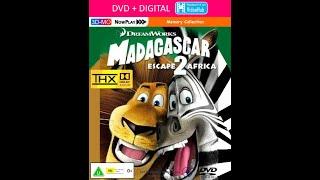 Opening and Closing to Madagascar Escape 2 Africa 2008 DVD 2019 Print