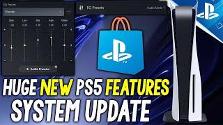 Huge NEW PS5 System Update and Features LIVE NOW + More PlayStation Game Updates