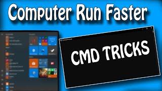 How to Make Computer Run Faster Using CMDCommand Prompt