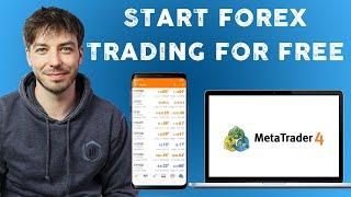 How To Open A Forex Demo Account - MetaTrader 4 PC Laptop Mobile Phone & Tablet