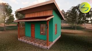 SMALL HOUSE DESIGN 5X5  TINY HOUSE IDEAS  HOUSE DESIGN