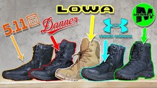 What’s inside Top 5 tactical boots? Pt. 1