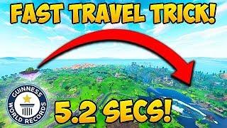 *TRICK* Cross Map in 5 SECONDS - Fortnite Funny Fails and WTF Moments #350
