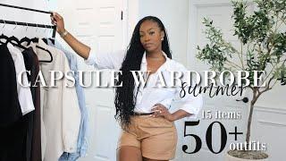 Summer Capsule Wardrobe  50+ OUTFITS  How to Look Put Together Everyday  Maya Galore