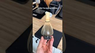 This matcha whisk was aged for 2 years