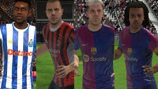 relese new facepack pavlovicamorodiondani olmo & kounde #fifa16offline #facepack #fifa16