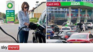 UK petrol prices hit new record high after EU Russia oil ban