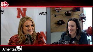 Lindsay Peterson Talks Wins over Iowa and Illinois Leyla Blackwells Impact Husker Serving & More