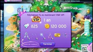 1 YEAR STAR VIP ON MSP 