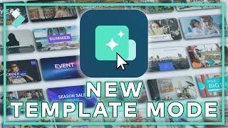 NEW Filmora Template Mode  Wondershare Filmora X Update