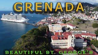 Pure Grenada Cinematic Tour of Fort George and down Town St. Georges