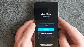 Xiaomi Redmi Note 12 Pro Hard resetPattern unlock