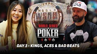 Dzień 3 Main Eventu WSOP – NAJWAŻNIEJSZE NAJWAŻNIEJSZE ROZDANIA I CRAZY HANDS z Danielem Negreanu i Marią Ho