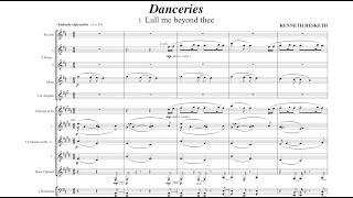 Score Danceries Set I - Kenneth Hesketh for symphonic wind band