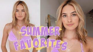 Summer Model Favorites + Haul  New Bikinis My Fashion & Beauty Necessities  Sanne Vloet