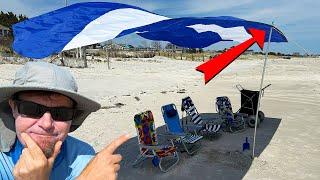 NEW Tenrai Beach Shade Review Wind Test