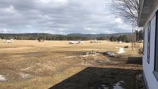 Beechcraft Sierra Windy Day Departure KGBR