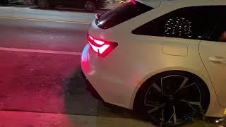 2021 Audi RS6 Avant  Exhaust and Acceleration