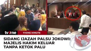 Sidang Ijazah Palsu Jokowi Berakhir Tanpa Hasil  tvOne Minute