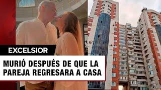 Trágica noche de bodas novia pierde la vida tras mortal caída desde el piso 15 de un edificio