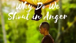 Why Do We Shout in Anger