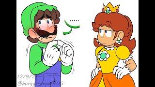 Luigi badly Flirts with Daisy COMIC DUB