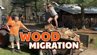 From Woodyard to Woodshed - The Spring Firewood Migration