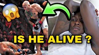 Israel Adesanya SHOCKED by Josh Emmett KO Bryce Mitchell #ufc #israeladesanya