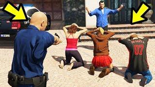 GTA 5 - What if You Arrest Michaels Family? Police Mod
