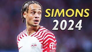 Xavi Simons 2024 ● Skills Goals & Passes 