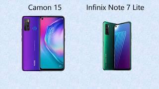 Tecno Camon 15 Vs Infinix Note 7 Lite